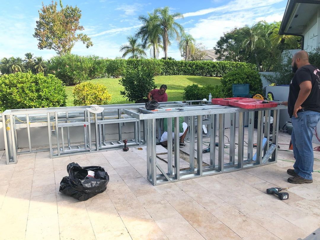 Custom built BBQ for your outdoor entertainment!!

Free estimate 305.969.8600. 
…