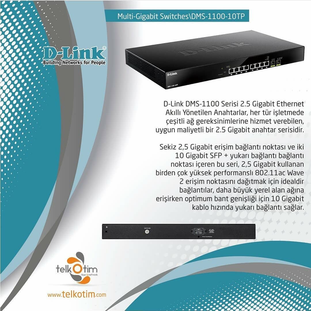 D-link ürünleri için bize ulaşın.

www.telkotim.com 
@telkotim_fiberoptik_networ…