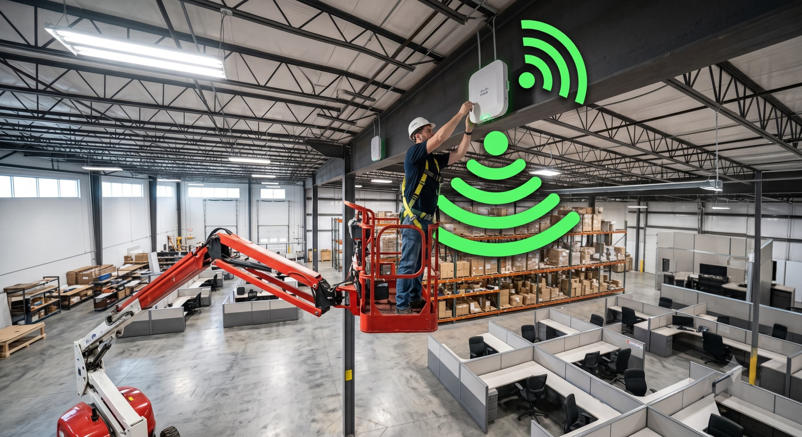 Industrial Warehouse Wi-Fi Industrial Warehouse Wi-Fi